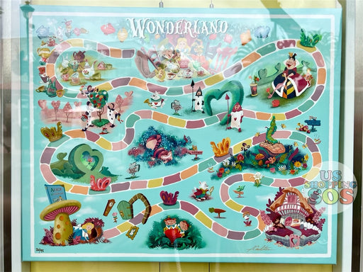 DLR - Disney Art - Wonderland by John Coulter