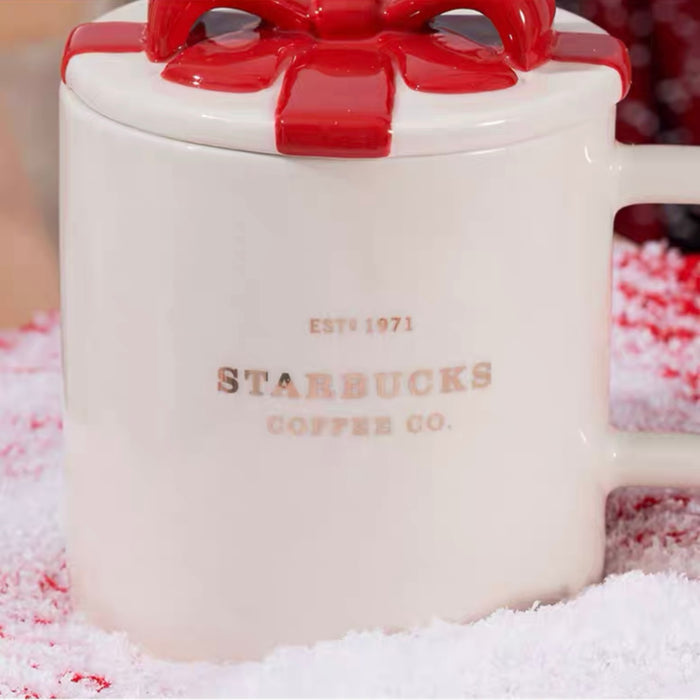 Starbucks China - Christmas 2022 - 6. Christmas Gift Mug with Lid 410ml