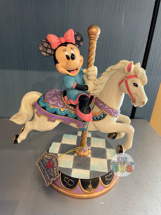 WDW - Walt Disney World 50 - Jim Shore Minnie Charming Carousel Figure