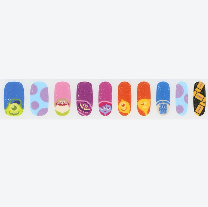monsters inc nail stickers TDR