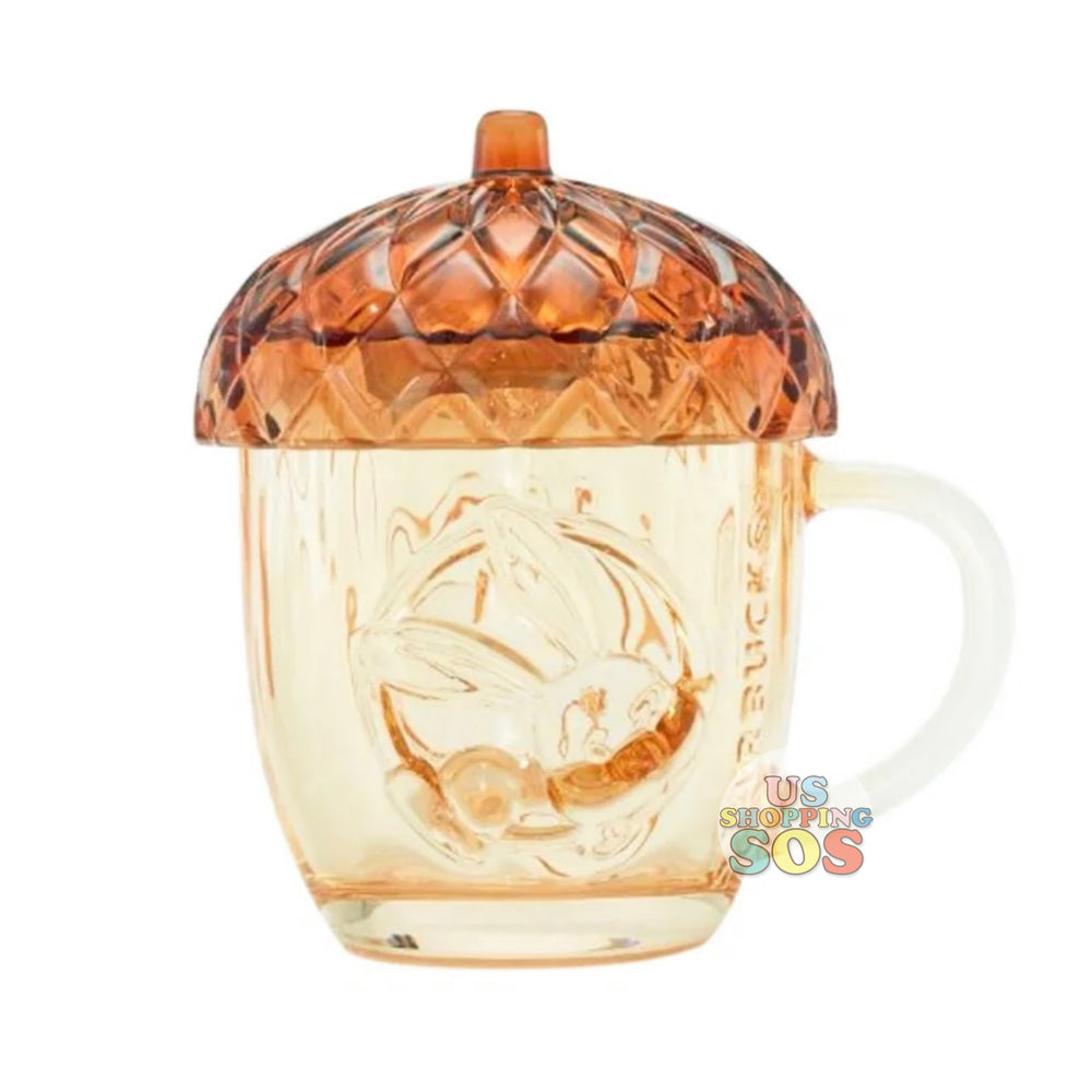 Starbucks China - Autumn Forest - 2. Acorn Glass Mug with Lid 430ml