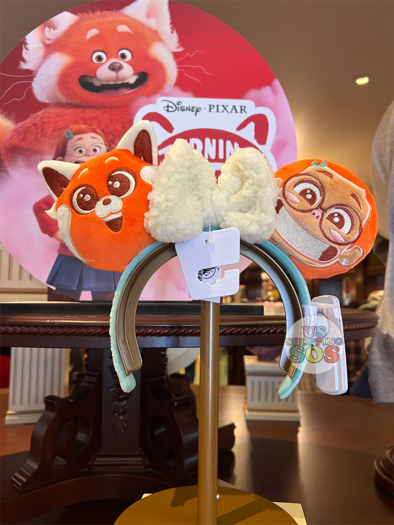 DLR - Turning Red - Red Panda & Mei Mei Ear Headband — USShoppingSOS