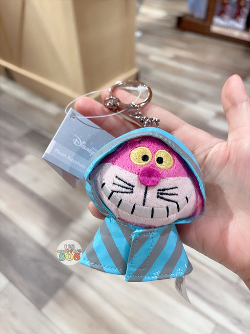 HKDL - Raincoat Plush Keychain - Cheshire Cat