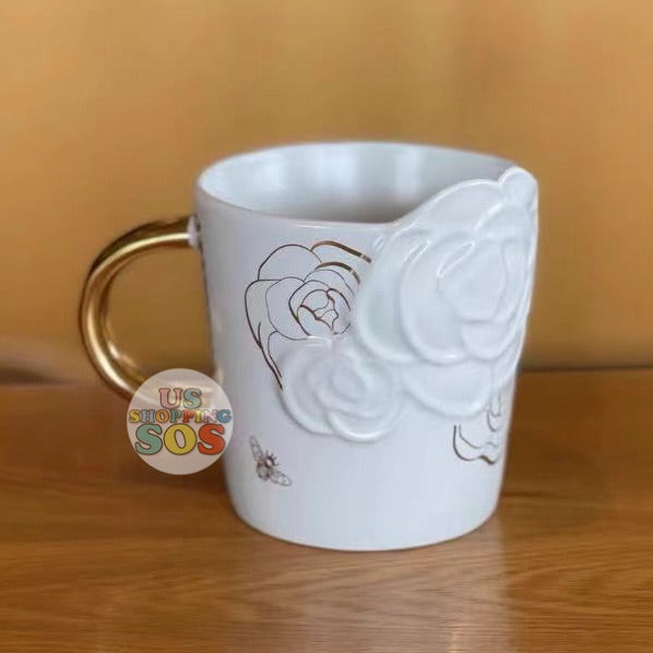 Starbucks China - Camellia 2022 - 2. Embossed Ceramic Mug 414ml