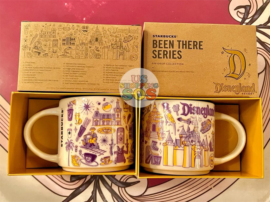 DLR - Starbucks Been There Series Pin Drop Mug - Disneyland (Purple)