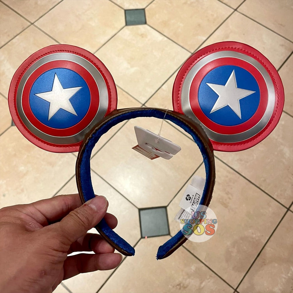 HKDL - Marvel Captain America Ear Headband