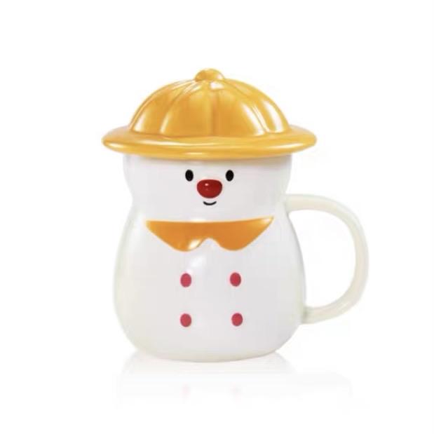 Starbucks China - Christmas Time 2020 Cuteness Overload - Snowman Mug 355ml