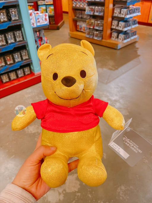 SHDL - Winnie the Pooh Metallic Fabric Plush Toy