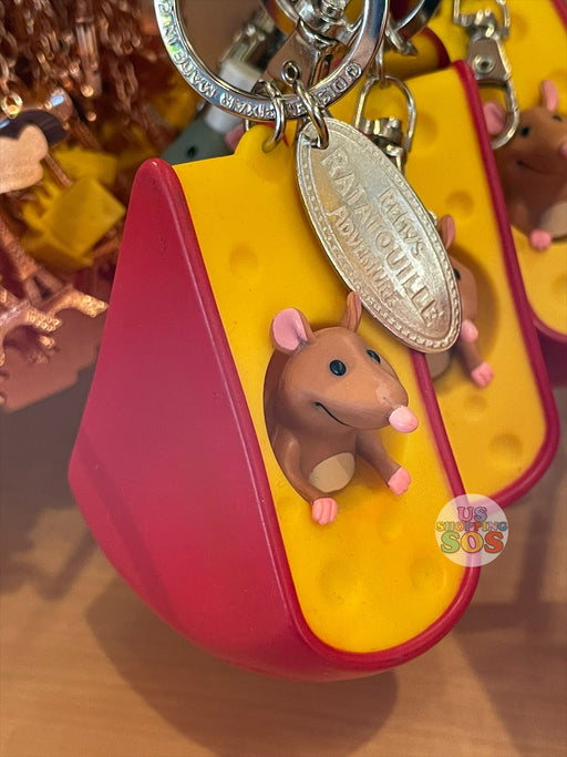 WDW - Epcot Remy’s Ratatouille Adventure - Emile in Cheese Keychain
