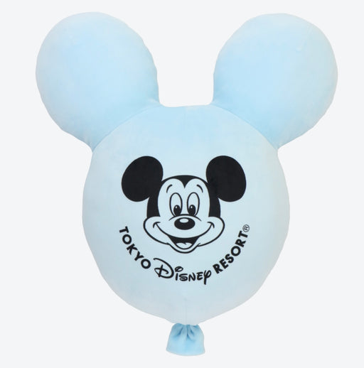 TDR - Mickey Magical Balloon Shaped Cushion (Color: Baby Blue)