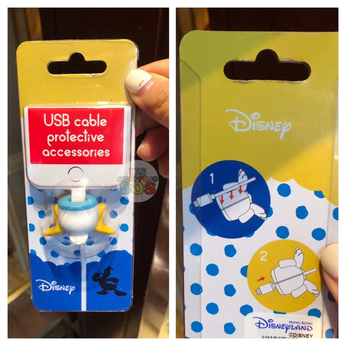 HKDL - USB Cable Protective Accessories - Donald Duck