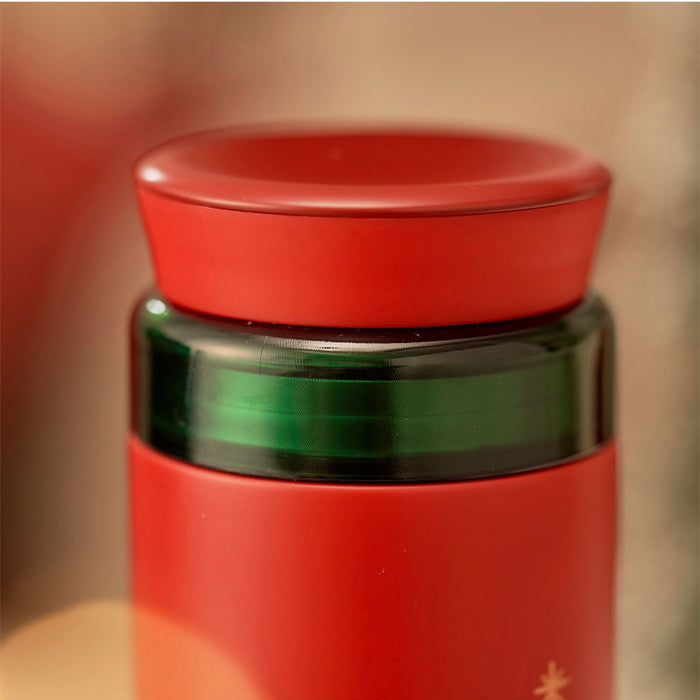 Starbucks China - Christmas 2021 - 13. Classic Red Stainless Steel Tumbler 400ml