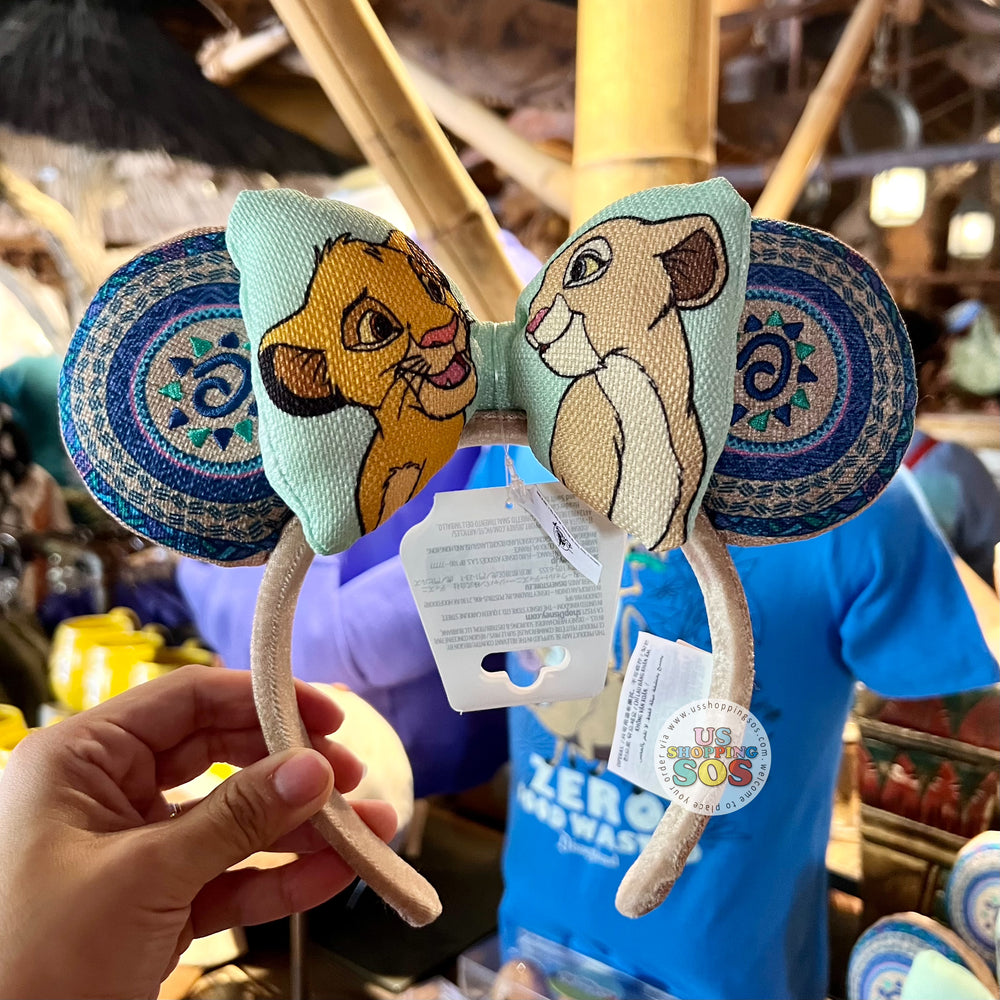 DLR - The Lion King - Simba & Nala Linen Ear Headband — USShoppingSOS