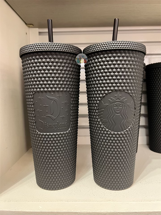 DLR Starbucks Disneyland Studded Tumbler Matte Black USShoppingSOS