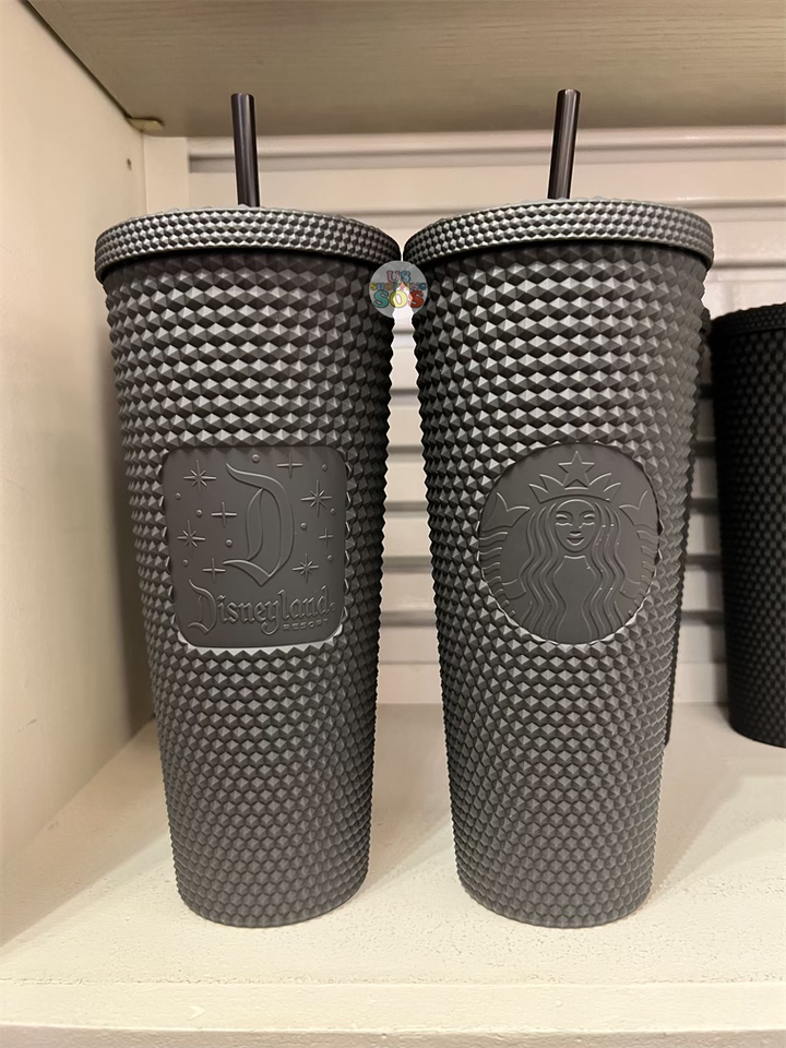 DLR - Starbucks Disneyland Studded Tumbler Matte Black — USShoppingSOS