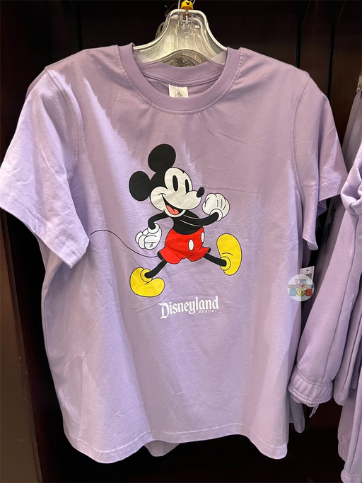 DLR - Classic Mickey “Disneyland Resort” Lavender Graphic T-shirt (Adult)