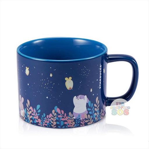 Starbucks China - Midnight Bunny - Night Garden Fun Mug 355ml