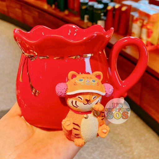 Starbucks China - Year of Tiger 2022 - 33. Happy Tiger Lucky Bag Red Mug 414ml