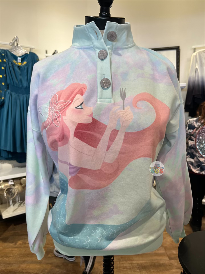 DLR/WDW - The Little Mermaid Ariel Watercolor Pullover (Adult)