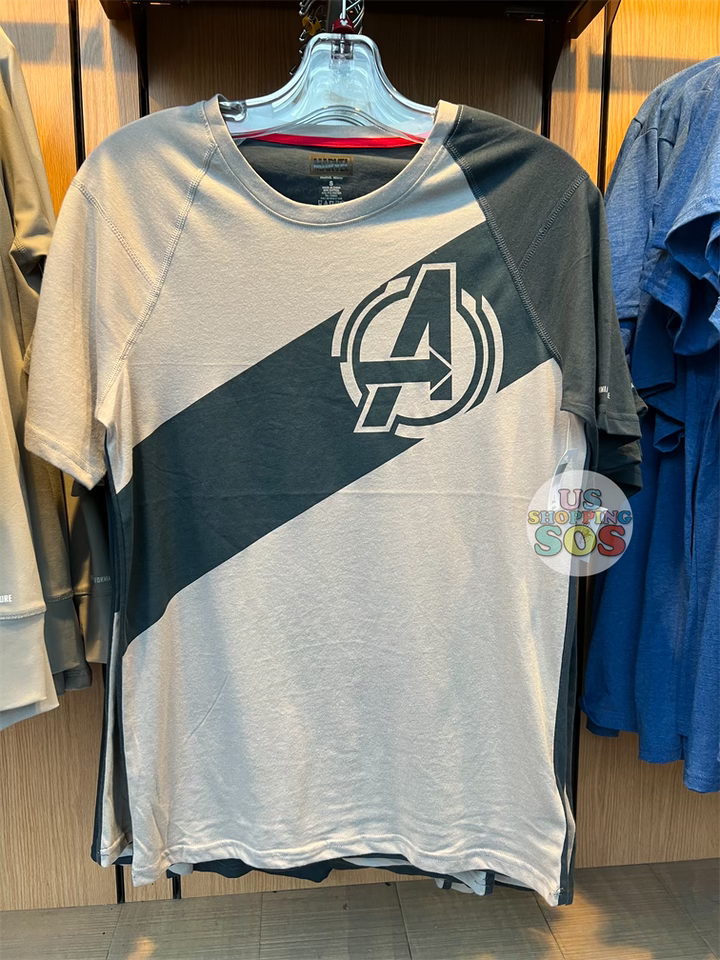 DLR - Marvel Avengers Campus Logo Grey T-shirt (Men)