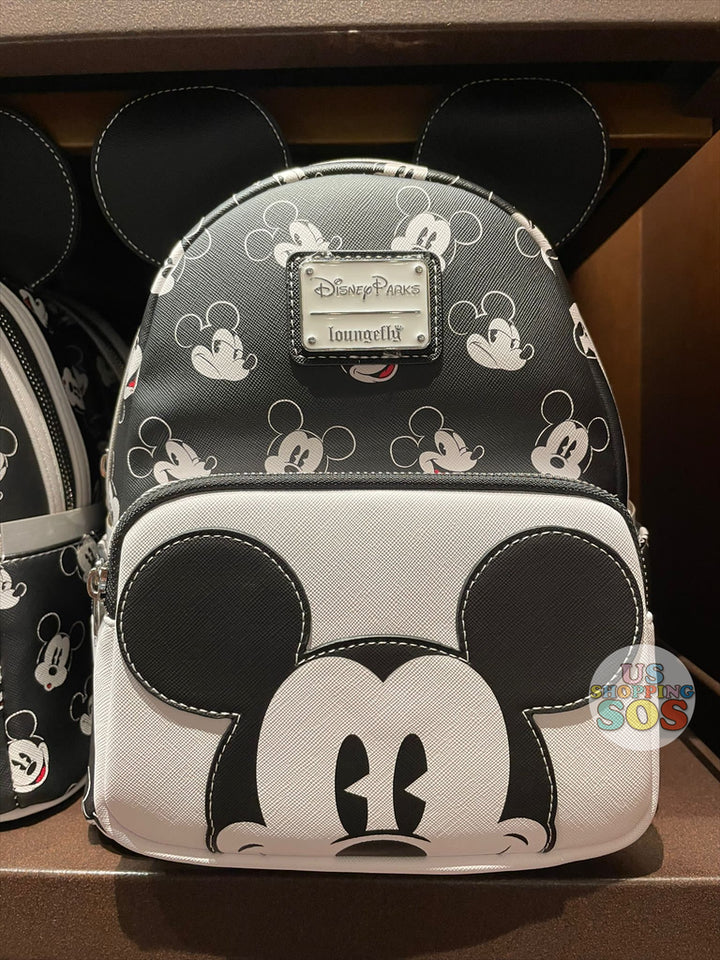 Black and white mickey mouse loungefly backpack Clearance