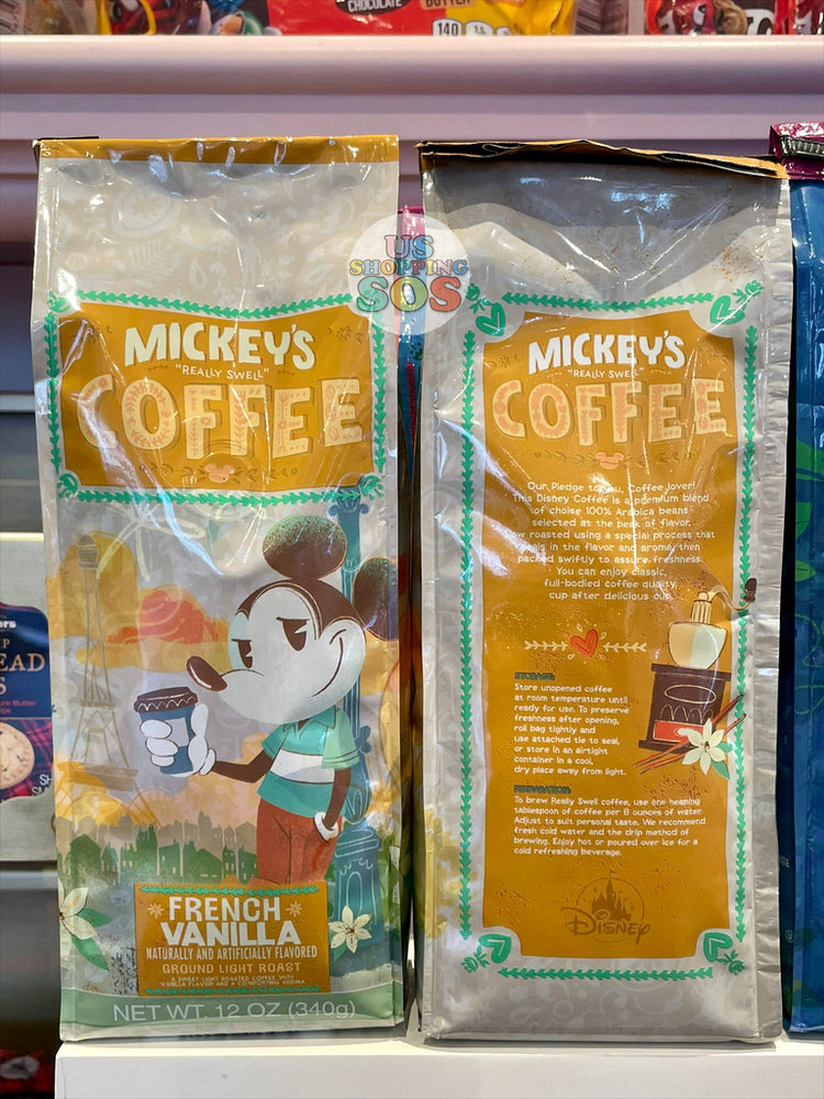 WDW - Mickey’s Coffee Ground Bag (12oz) - French Vanilla