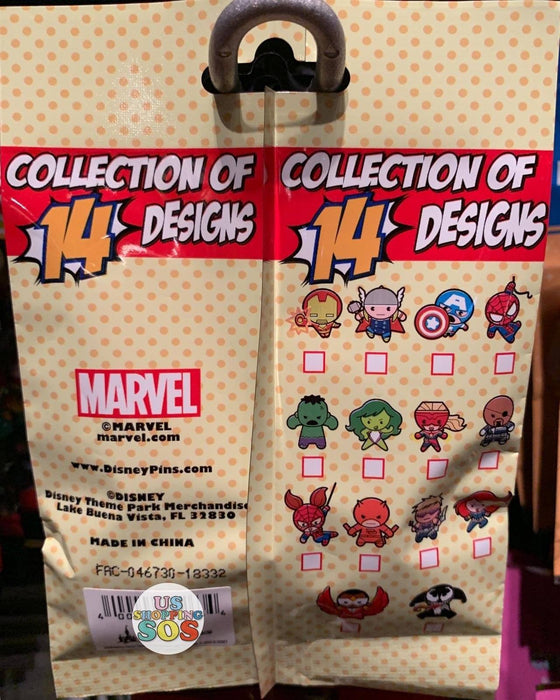 DLR - Mystery Collectible Pin Pack - Marvel Kawaii Art
