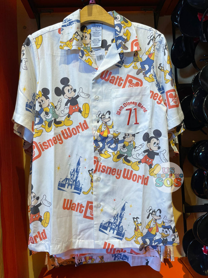 NEW Jack Skellington Button-Up Shirt at Disneyland Resort