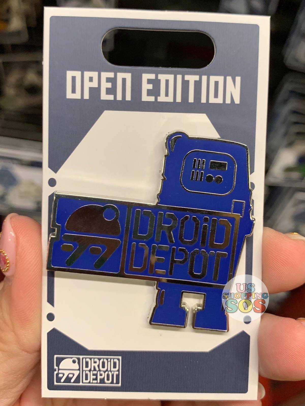 DLR Star Wars Galaxy's Edge Droid Depot Open Edition Pin Logo