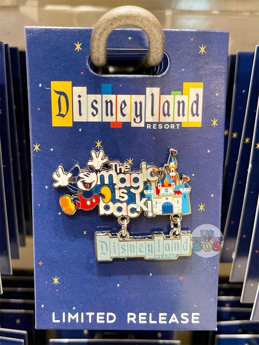 DLR - The Magic is Back Pin - Mickey & Castle