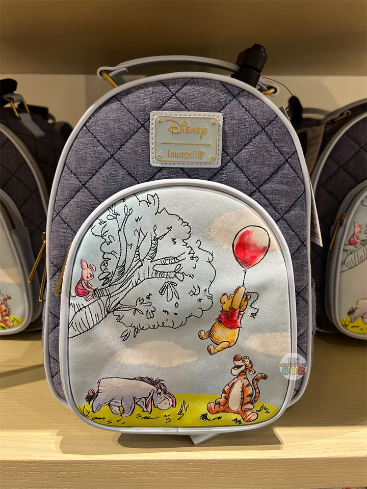 Disney, Accessories, Disney Minnie Mouse Denim Backpack