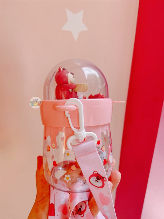 SHDL - Lotso Souvenior Bottle with Straw & Straw