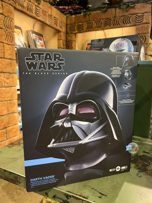 DLR/WDW - Star Wars The Black Series Premium Electronic Helmet - Darth Vader