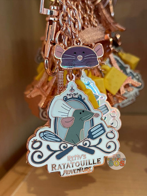 WDW - Epcot Remy’s Ratatouille Adventure - Remy & Emile Keychain