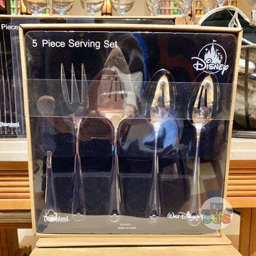 DLR - Disney Home - Mickey Icon 5-Piece Silver Serving Set