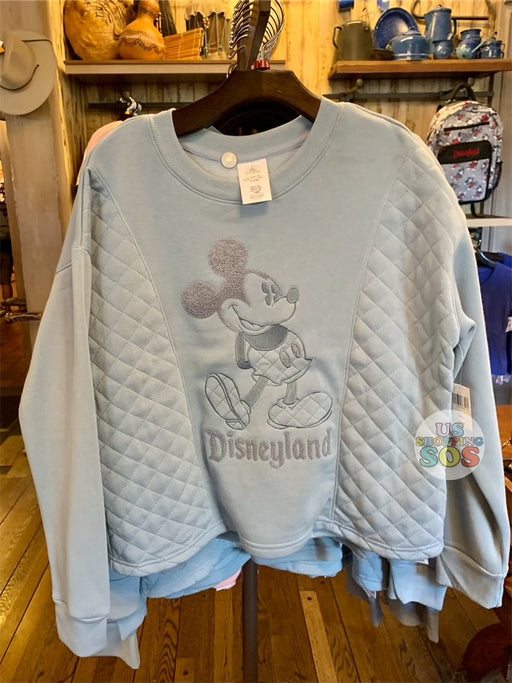 DLR -Disneyland Resort Retro Stack Logo Yellow Hoodie Pullover (Adult)