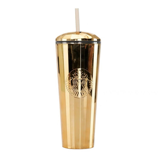 Starbucks China - 50th Anniversary - 6. Mirror Gold Cold Cup 710ml
