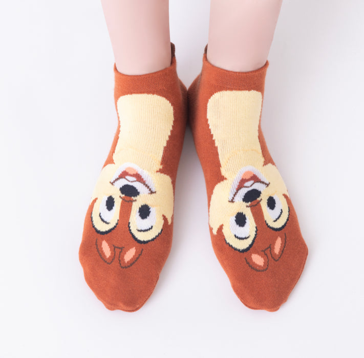 TDR - Chip & Dale 2 Pair Socks Set for Adults (Size: 22- 25 cm)