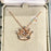 WDW - Disney Park Jewelry (Box) - Rhinestone Tiara Necklace (Rose Gold)
