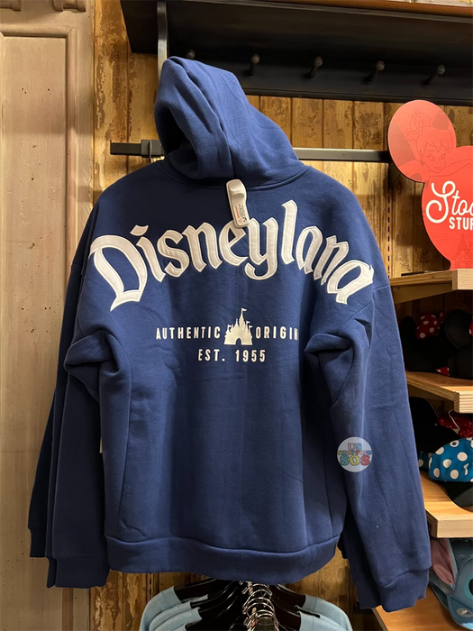 DLR Castle “Disneyland Authentic Original Est 1955 ” Navy Hoodie