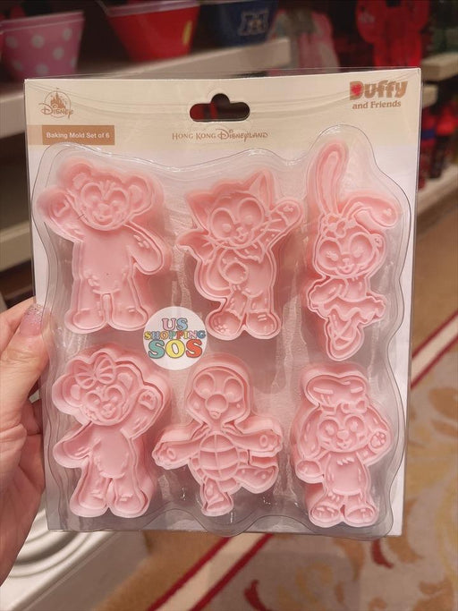 HKDL - Baking Mold Set of 6 - Duffy & Friends (On hand)
