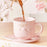 Starbucks China - Cherry Blossom 2022 - 31. Sakura Petal Ceramic Tea Cup & Birdy Saucer 280ml
