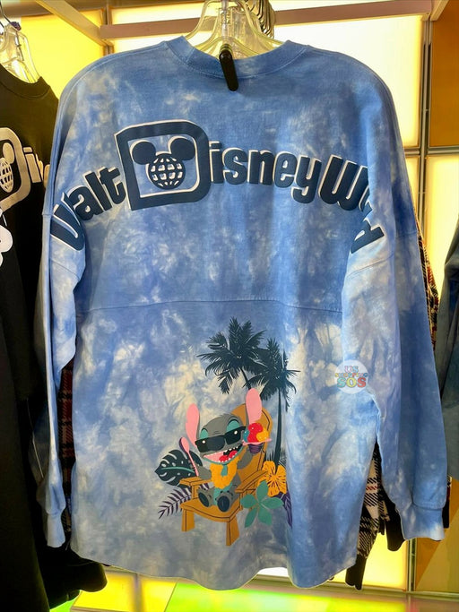 WDW - Spirit Jersey Stitch Cloudy Blue “Walt Disney World” Pullover (Adult)