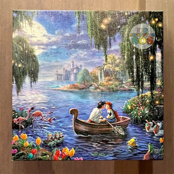 FO] 2 years later, I finally completed this Thomas Kinkade Disney Dreams  piece - Tangled! : r/CrossStitch