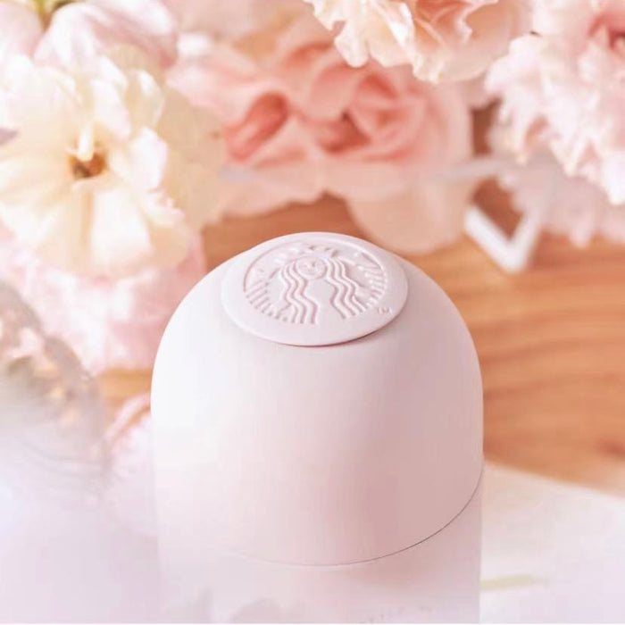 Starbucks China - Cherry Blossom 2022 - 26. Sakura Capsule-Shape Stainless Steel Bottle 220ml + Birdy Crossbody Bag