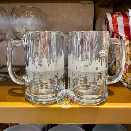 WDW - Epcot Landscape Beer Glass (Made in Mexico)