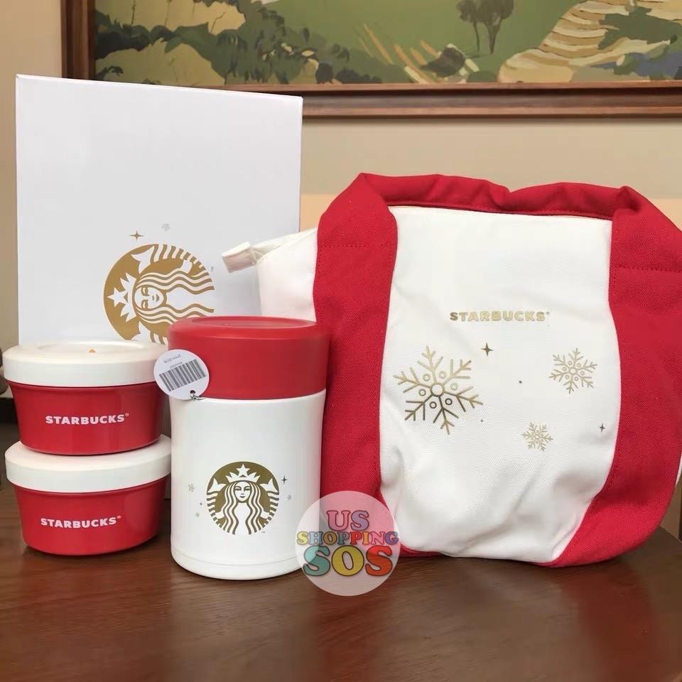 Starbucks China - Christmas Wave - 470ml Thermos Snowflake Lunch Box S —  USShoppingSOS