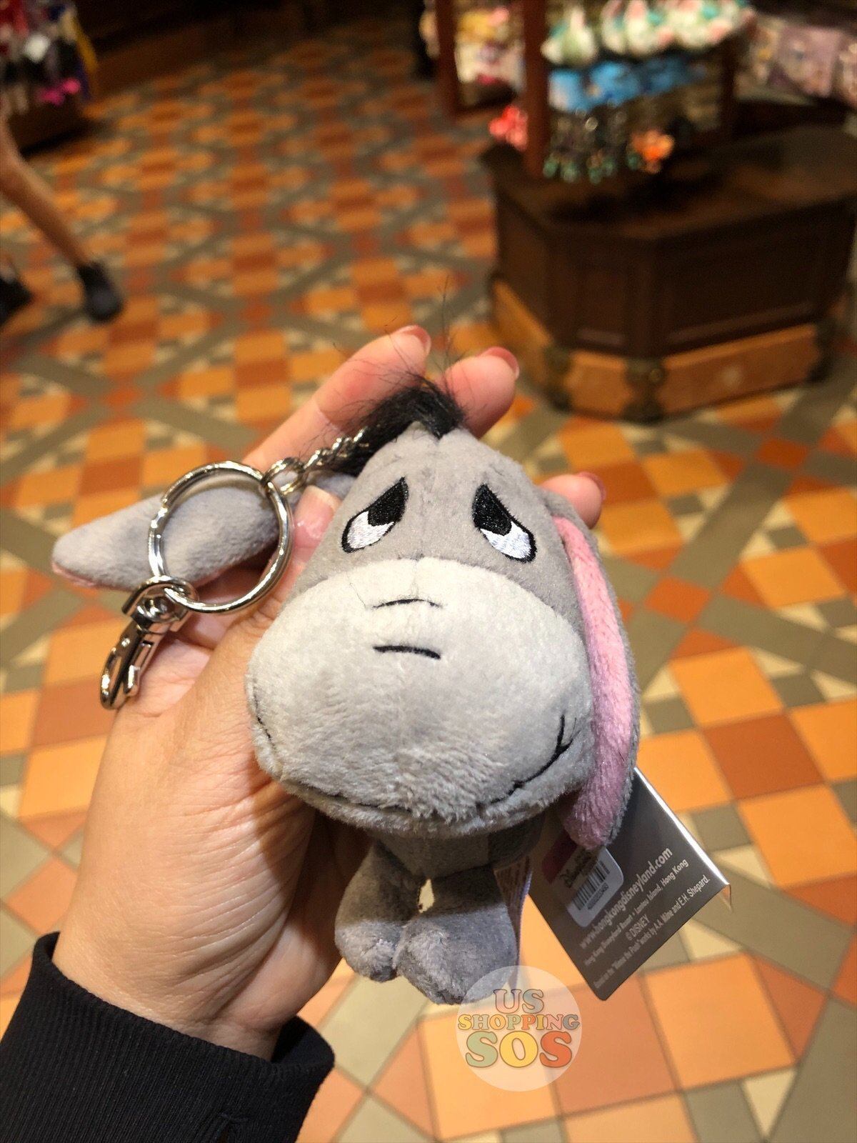 HKDL - Plush Keychain x Eeyore — USShoppingSOS