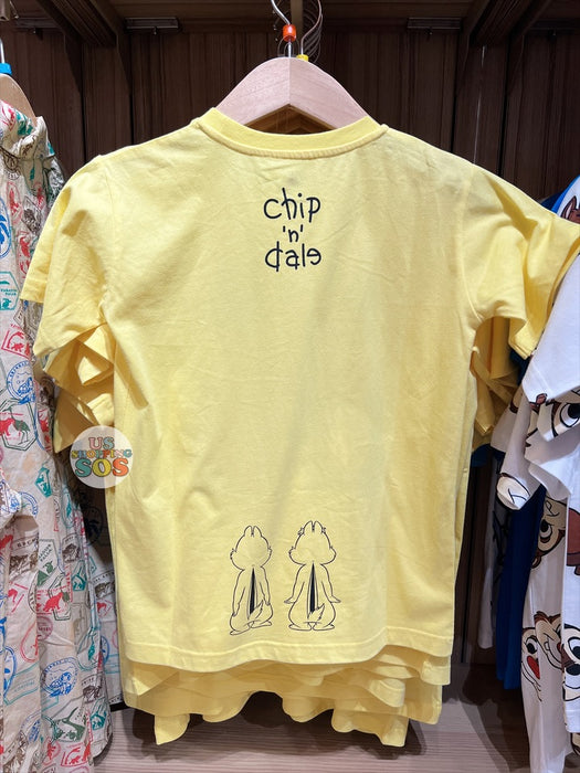 HKDL - Chip & Dale Yellow Color T Shirt (Adults)