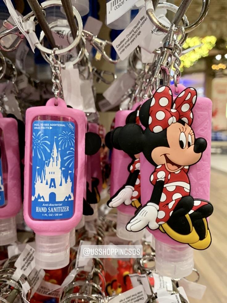 DLR - Hand Sanitizer Holder Keychain - Minnie Mouse